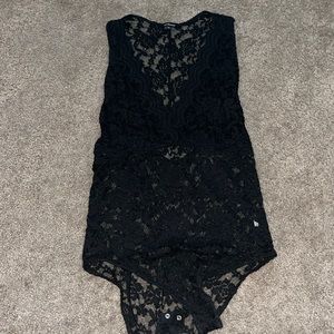 See through body suit